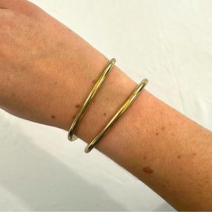 LOFT women’s gold bangle bracelet
